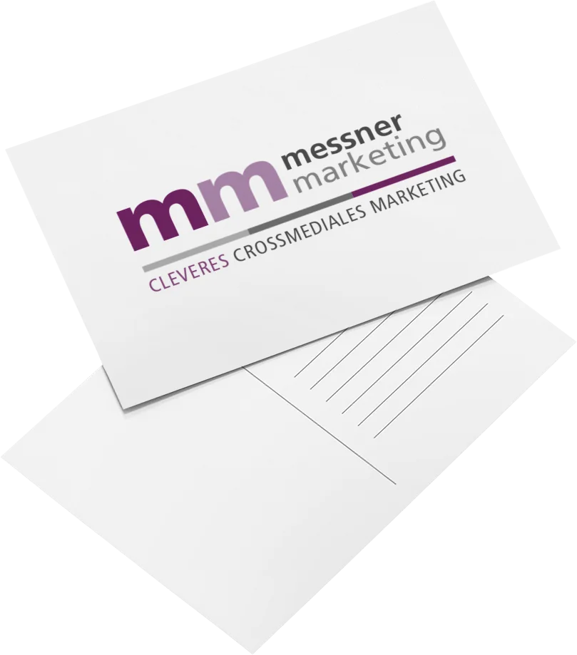 Postkarte • Messner Marketing